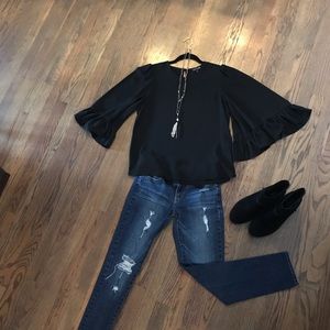 Black Express Top